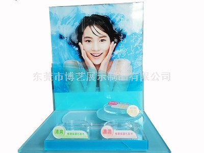 亞克力UV印刷護膚品展示架 亞克力UV印刷護膚品展示架